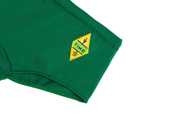 TIMO SQUARE CUT GREEN TIMO TRUNKS 