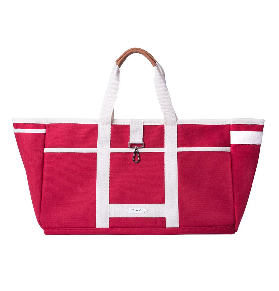 WEEKENDER TOTE RED – TIMO TRUNKS